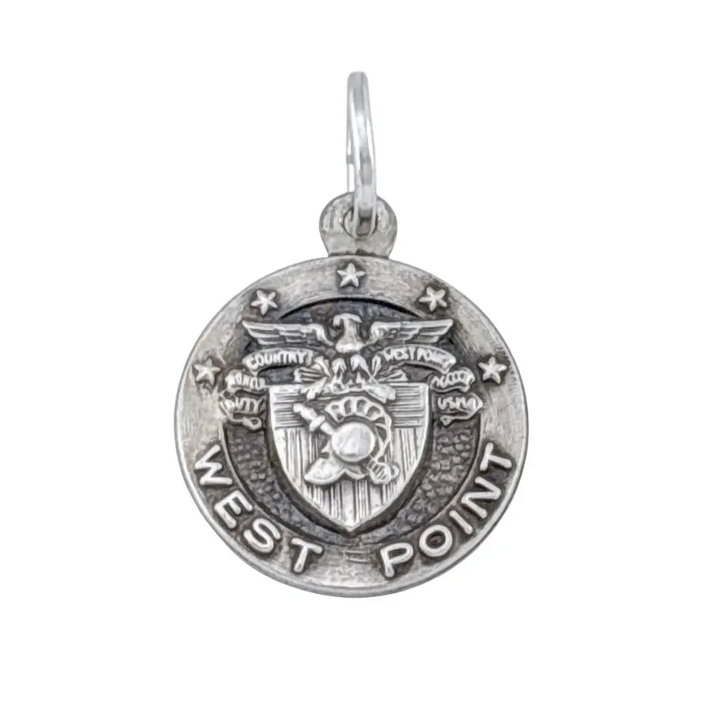 Vintage Sterling Silver 925 West Point USMA Charm Pendant_2